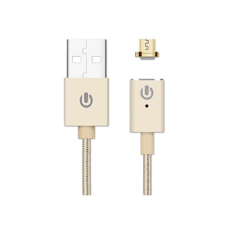 Magnetisk Micro USB-kabel guld
