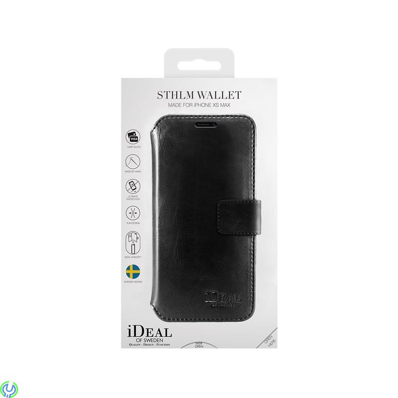 iDeal STHLM Plånboksfodral till iPhone XS Max - Svart, iDeal STHLM Wallet till iPhone XS Max - Svart, iPhone X modeller, , iDeal