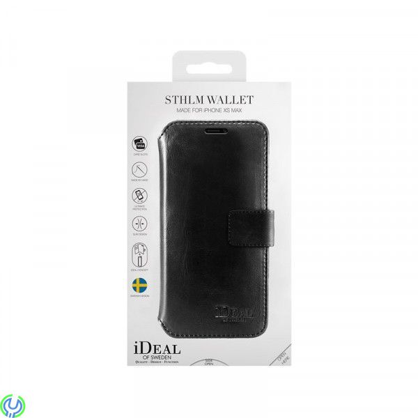 iDeal STHLM Plånboksfodral till iPhone XS Max - Svart, iDeal STHLM Wallet till iPhone XS Max - Svart, iPhone X modeller, , iDeal