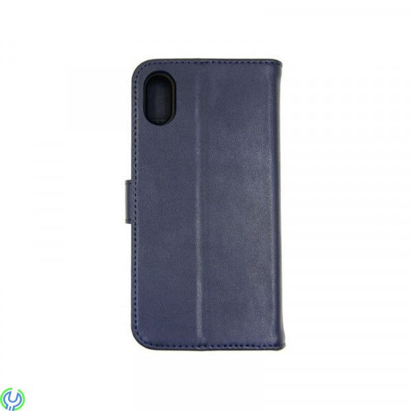 Magnet Mobilfodral äkta Läder för iPhone XR, Blå, 2 i 1 Magnet Mobilfodral äkta Läder för iPhone XR, Blå, IPHONE XR, , Elgruvan