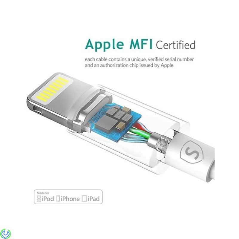 USB-synkkabel till iPhone och iPad, 3m, Lightning-kabel till iPhone / iPad, MFi-certifierad - 3 m, Kablar & Laddare, , Elgruvan USB-synkkabel till iPhone och iPad, 3m, Lightning-kabel till iPhone / iPad, MFi-certifierad - 3 m, Kablar & Laddare, , Elgruvan