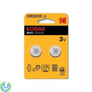 Kodak Max lithium CR2032 battery (2 pack), Kodak Max lithium CR2032 battery (2 pack)


, Litium Batteri, , Kodak
