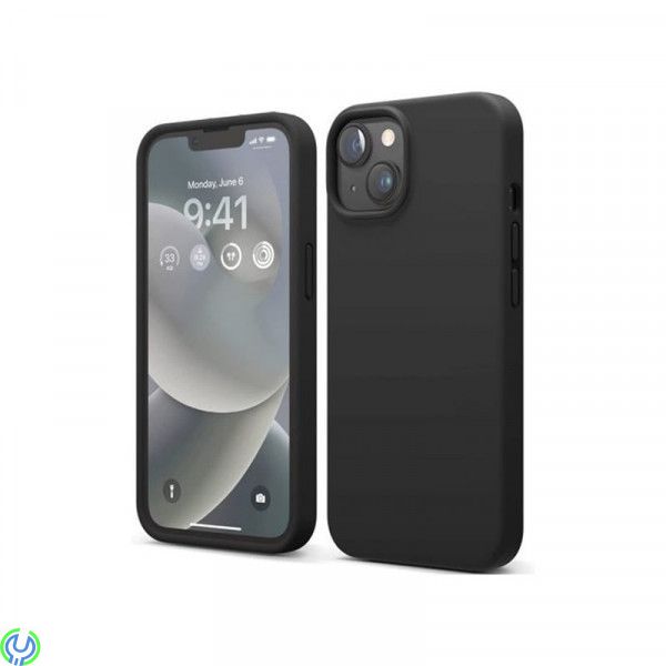 iPhone 14 Plus Silikonskal - Svart, Silikonskal med en sömlös design., iPhone 14 modeller, , RVELON