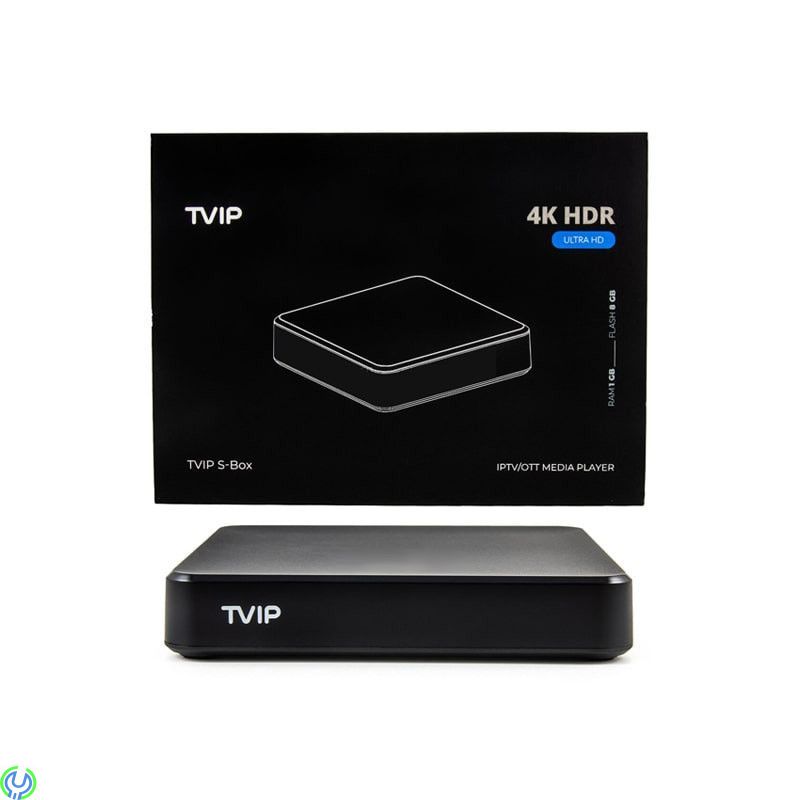 TVIP S-Box v.605 SE, 4K, Android o Linux med bluetooth fjärrkontroll, Senaste utveckling från TVIP, Android o Linux 4K Med WiFi 