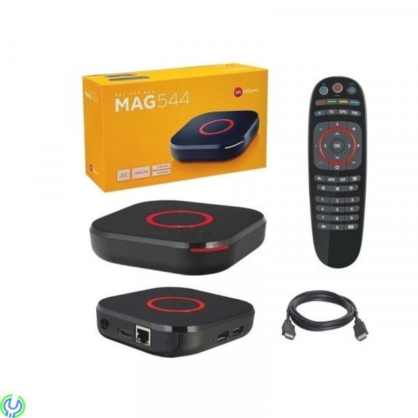 MAG 544 IPTV Set Top Box - 4K HDR- Linux, Kraftfull IPTV-box som erbjuder en fantastisk 4K HDR-upplevelse., IPTV / Mediaspelare, MAG 544 IPTV Set Top Box - 4K HDR- Linux, Kraftfull IPTV-box som erbjuder en fantastisk 4K HDR-upplevelse., IPTV / Mediaspelare,