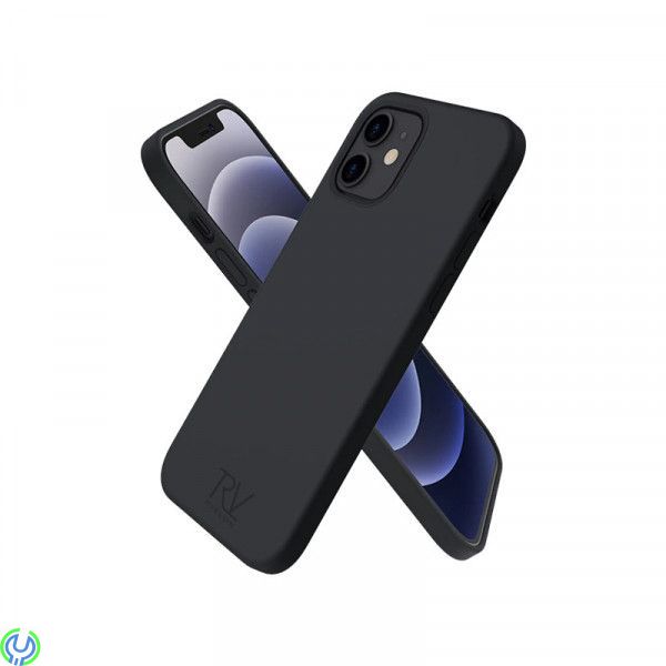 iPhone 12/12 Pro Silikonskal Rvelon - svart, Stötsäkert Silikonskal., iPhone 14 modeller, , RVELON iPhone 12/12 Pro Silikonskal Rvelon - svart, Stötsäkert Silikonskal., iPhone 14 modeller, , RVELON