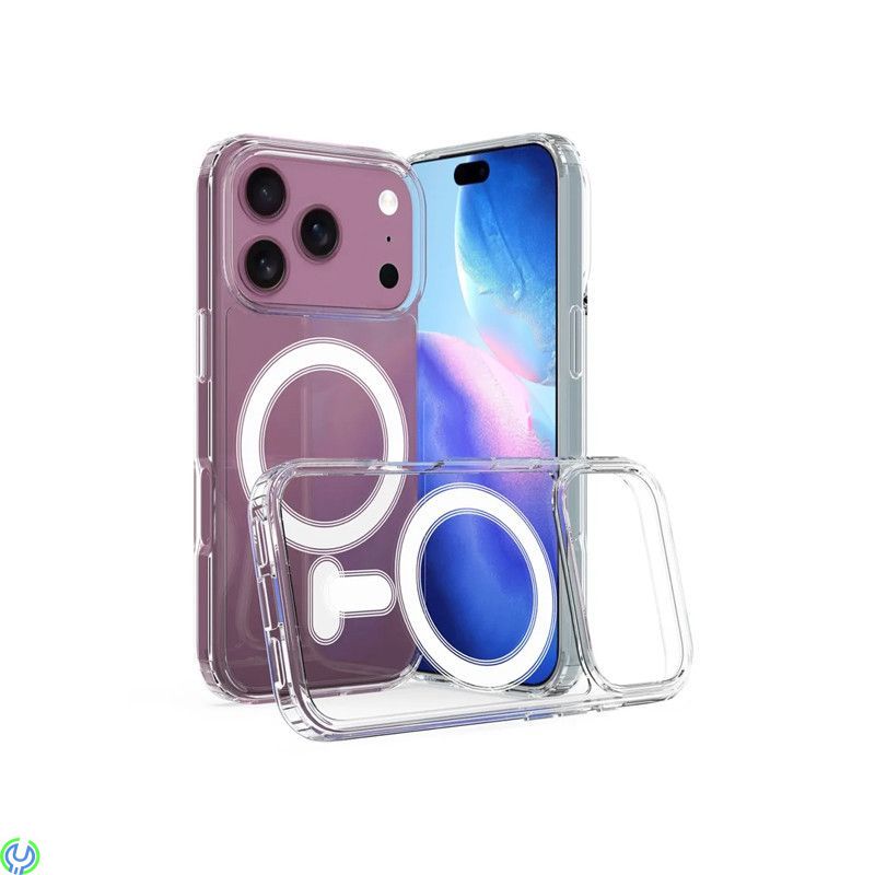 iPhone 17 Pro Max Skal transparent kompatibelt med MagSafe, iPhone 17 Pro Max MagSafe Skal transparent, iPhone 17 pro Max, , Elg iPhone 17 Pro Max Skal transparent kompatibelt med MagSafe, iPhone 17 Pro Max MagSafe Skal transparent, iPhone 17 pro Max, , Elg