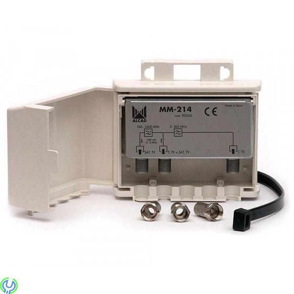 Alcad MM-214 Kombo filter 2 in 1 ut, Utomhus Combiner från ALCAD, kan användas utomhus , Tillbehör, , Alcad Alcad MM-214 Kombo filter 2 in 1 ut, Utomhus Combiner från ALCAD, kan användas utomhus , Tillbehör, , Alcad